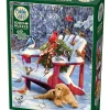 Cobble Hill Warm Winter's Day | 1000 Piece- 1000 Piece | Mountainscape