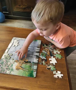Cobble Hill Watering Hole (tray) | 35 Piece Tray- Tray Puzzles | Countryscape