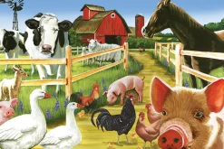 Cobble Hill Welcome to the Farm (Floor 36pc)- Floor Puzzles | Farm