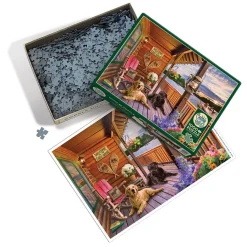 Cobble Hill Welcome to the Lake House | 1000 Piece- 1000 Piece | Countryscape
