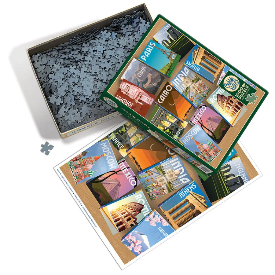 Cobble Hill Where to Next? | 1000 Piece- 1000 Piece | European Escape
