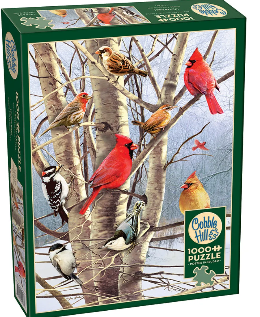 Cobble Hill Winter Birds | 1000 Piece- 1000 Piece | Birds
