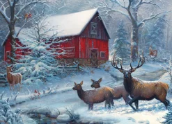 Cobble Hill Winter Magic | 1000 Piece- 1000 Piece | Countryscape