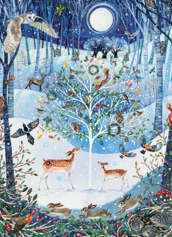 Cobble Hill Winter Woodland | 500 Piece- 500 Piece | Birds