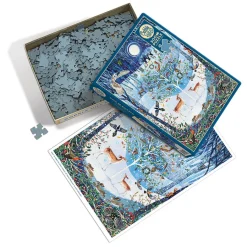 Cobble Hill Winter Woodland | 500 Piece- 500 Piece | Birds