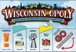 Cobble Hill Wisconsin-Opoly Board Game- Game With Themes! | Games