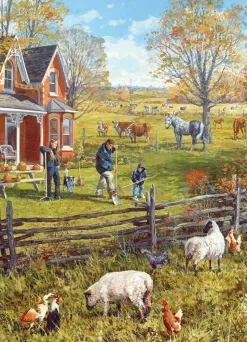 Cobble Hill Young Family Farm | 500 Piece- 500 Piece | Countryscape