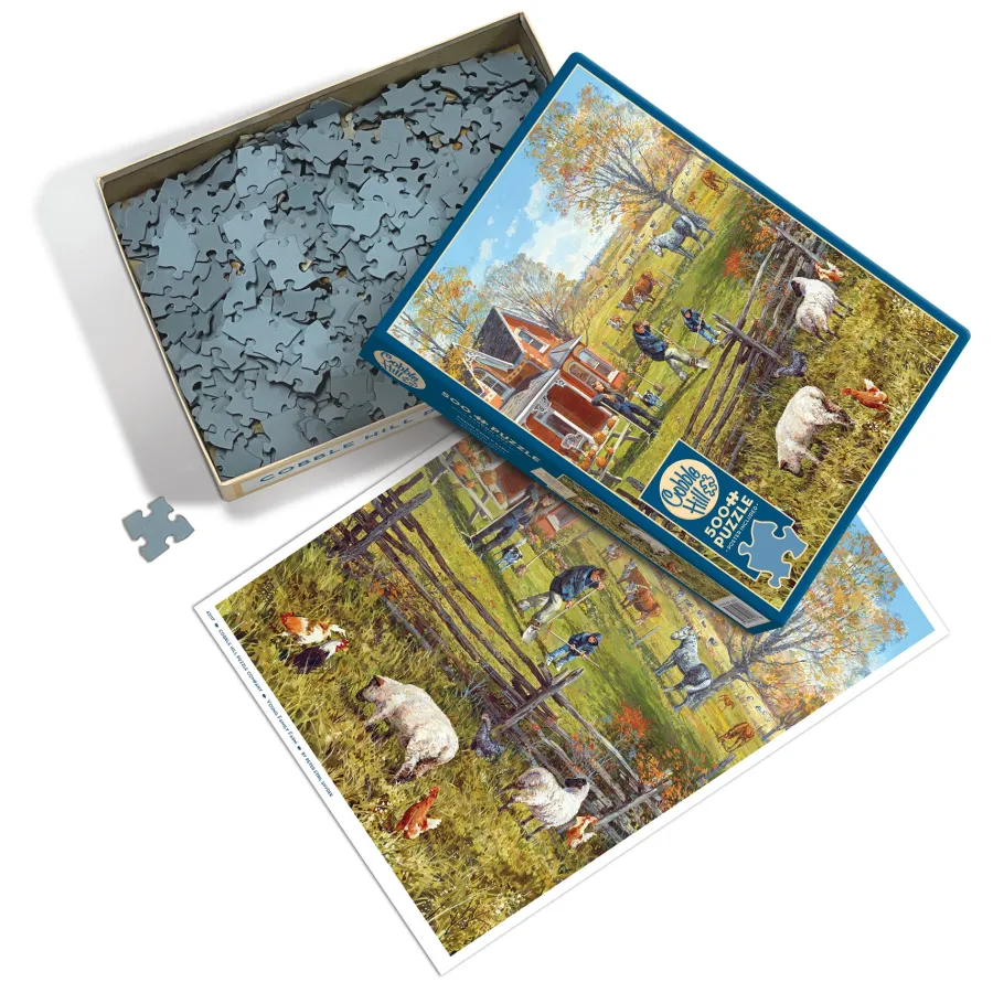 Cobble Hill Young Family Farm | 500 Piece- 500 Piece | Countryscape